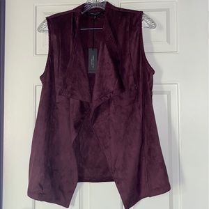 Romeo & Juliet faux suede vest